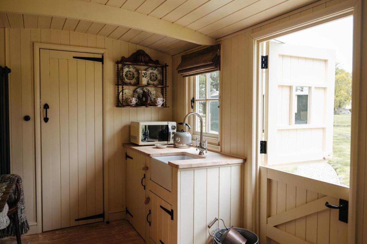 The Shepherds Huts & The Well At Ormesby Manor Ormesby Saint Michael